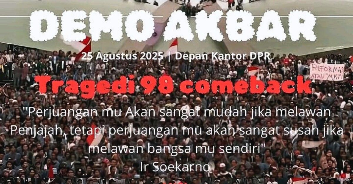 Demo DPR 25 Agustus