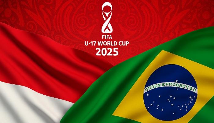 Indonesia vs Brasil U-17